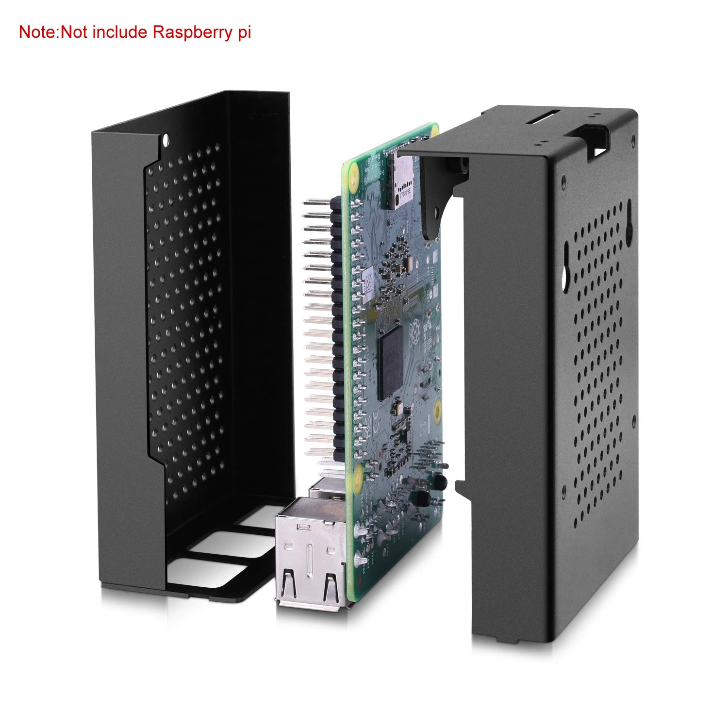 Amazon | STARTO Raspberry Pi 3B+ケース アルミ合金 メタルケース